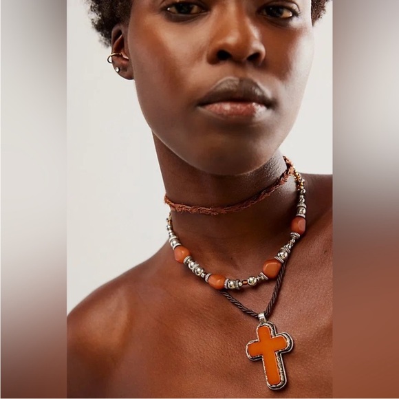 Free People Jewelry - Free People Roadrunner multi layered necklace